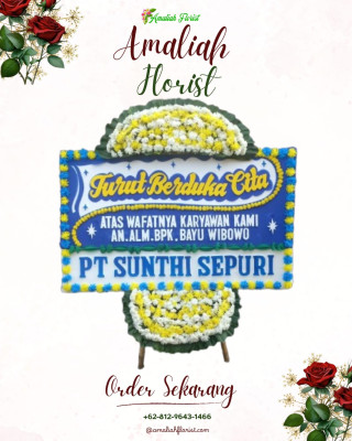 Papan Bunga Duka di Pulaupinang