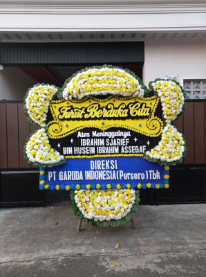 Papan Bunga Duka di Pulaupinang
