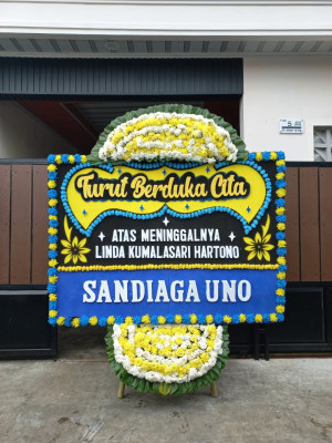 Papan Bunga Duka di Pulaupinang
